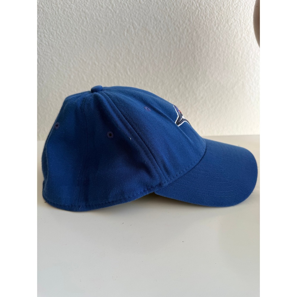 New Era Toronto Blue Jays 39THIRTY Stretch Fit Hat Blue Medium-Large MLB Cap - Picture 2 of 4